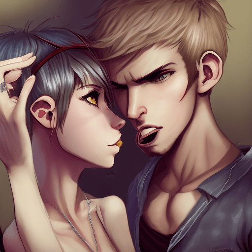 AI generated: woman, man, fucking-pov, ass, penis, hairband, pixie cut, sidelocks, highly detailed, high-quality P...