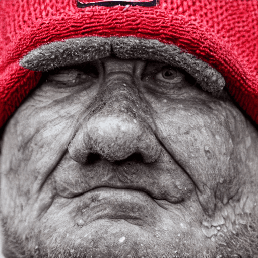 AI generated: RAW photo, portrait of an old Super Mario, highly detailed textures, tired, run down, deep skin pore...