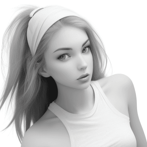 AI generated: on a white background generate coolgrey scale images that would attract the female audience.