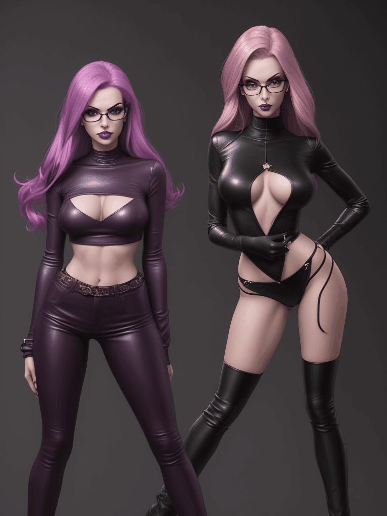 AI generated: Daphne from scooby-doo, very sultry look, so hot girl, beautiful charismatic girl, so hot shot, show...