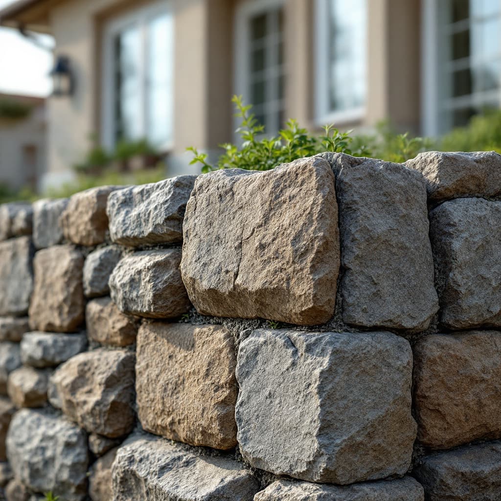 AI generated: a hyper realistic, more detailed  image of irregular large stone slate block with beautiful and neat...