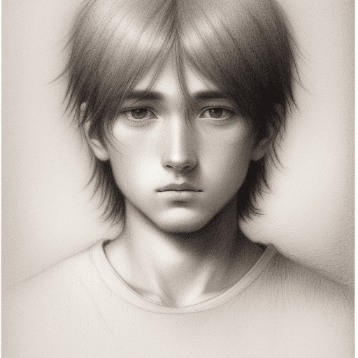 AI generated: graphite pencil drawing, simple, man's face, by Odilon Redon --quality 2 --s 750 --v 5.2
