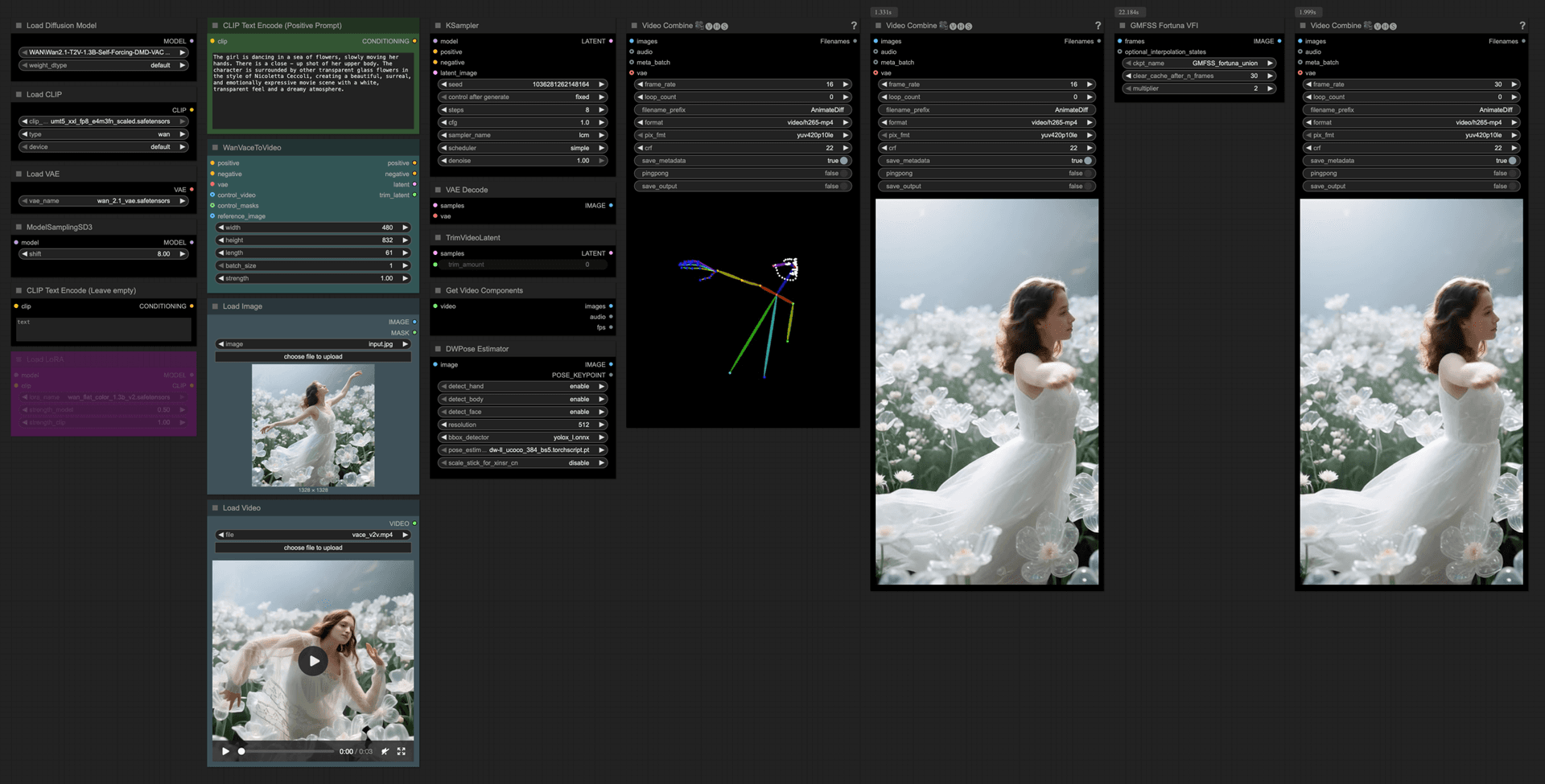 Self Forcing Simple WAN T2V Workflow
