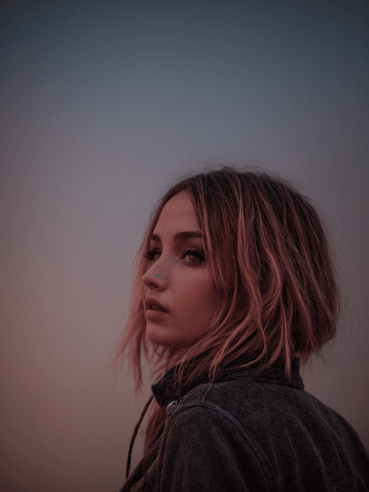 AI generated: (Ana De Armas) 20 y.o. in the night club , [ (cute makeup): (highlighter and glitter:1.15) ], photor...