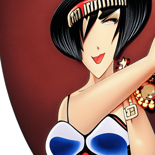 AI generated: masterpiece, best quality, ultra-detailed,1girl, stout, solo, shorts, brown hair, thigh highs, brown...