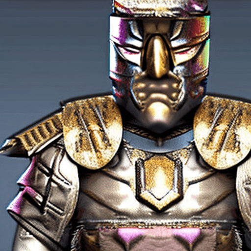 AI generated: make a realistic armor texture
