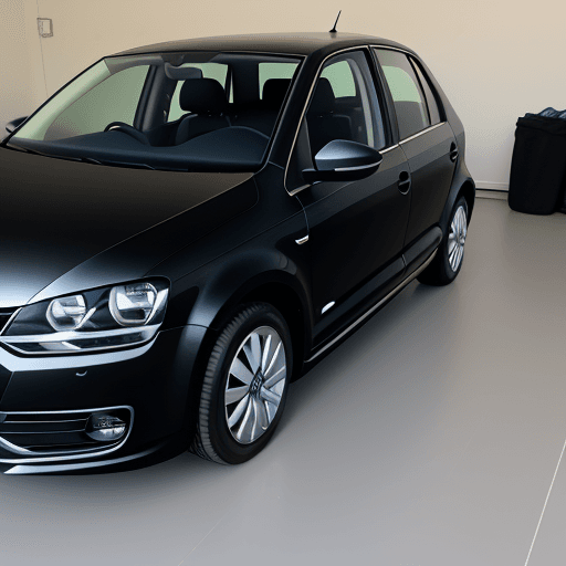 AI generated: 
Volkswagen Bora 1.8 T 2013 from Argentina, black, ironed to the floor