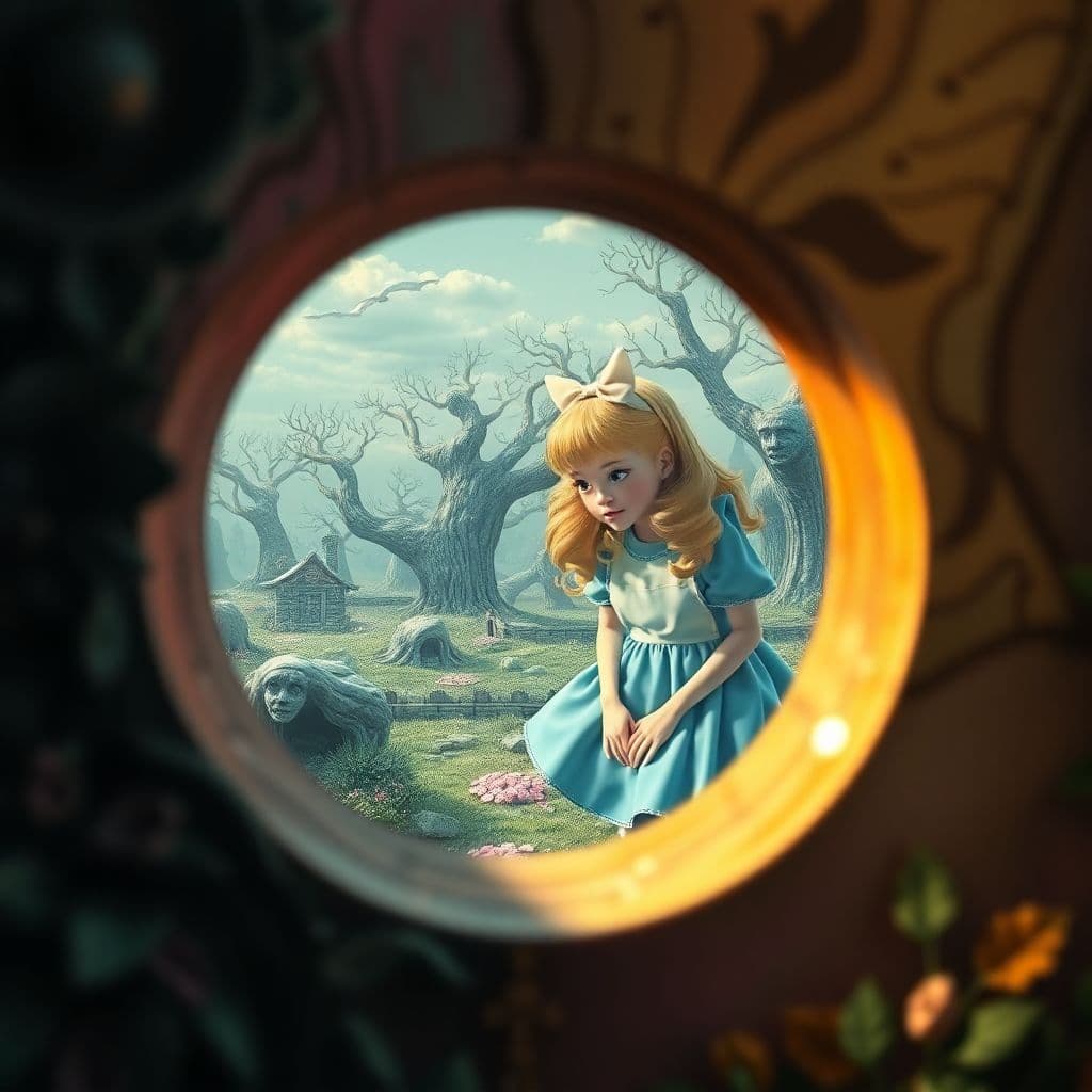 AI generated: In high, surreal, psychedelic with high detail, and render 8k. Reality is merely an illusion, albeit...
