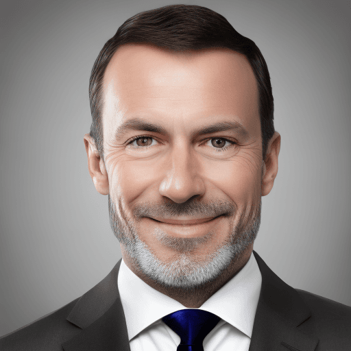 AI generated: generate another image of another CEO headshot. make the image look real.