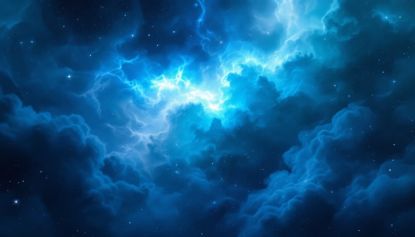 AI generated: Imagine a vast, breathtaking expanse of space, illuminated in stunning high definition with shades o...