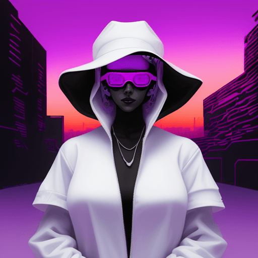 AI generated: white hat hacker in the desert of the real under lady domino's gaze

cyberpunk
synthwave
surrealism
...