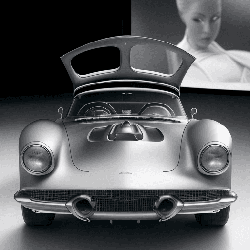 AI generated: concept car, 1957, sharp focus, studio photo, intricate details, highly detailed, the photograph is ...