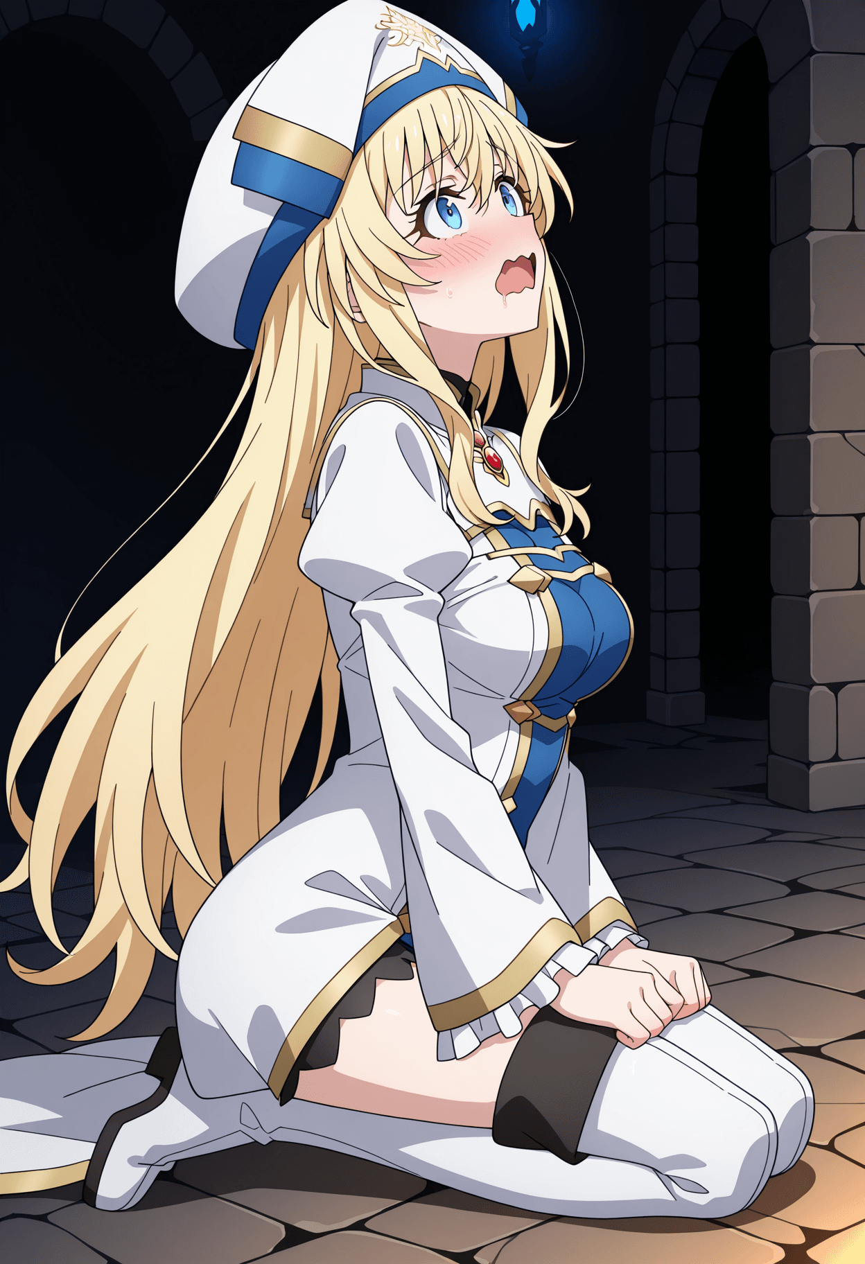 Priestess (女神官, Onna Shinkan) | Goblin Slayer | Character | illustriousXL