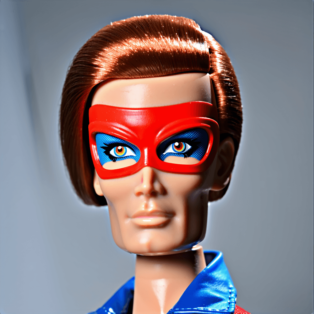 AI generated: Supermarionation look