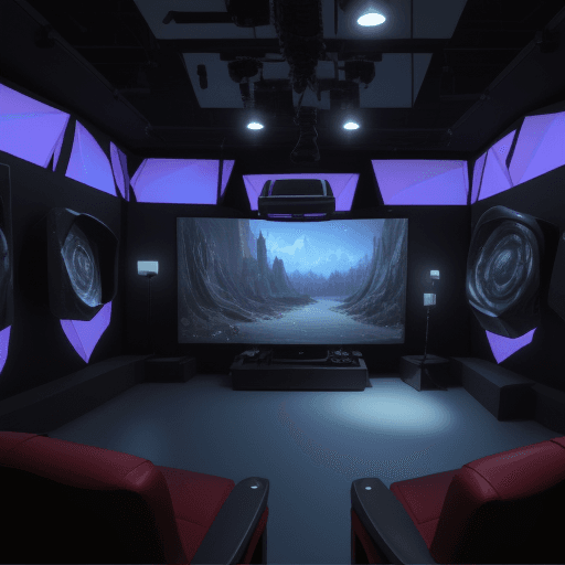 AI generated: an immersive looking VR sets 