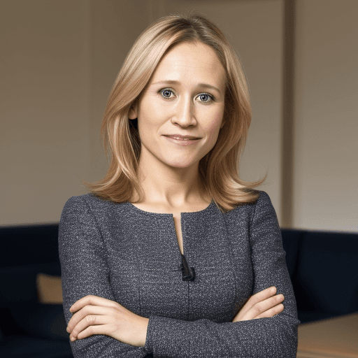 AI generated: Sophie raworth 
