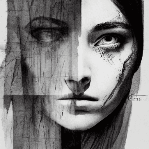 AI generated: abyssorangemix2_Hard, (greyscale, traditional media, sketch), portrait, 1man old, cover - perfect to...
