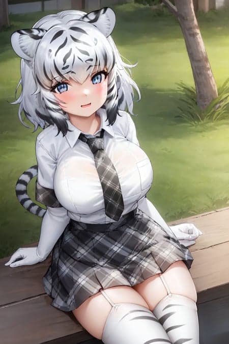 White tiger (Kemono friends)