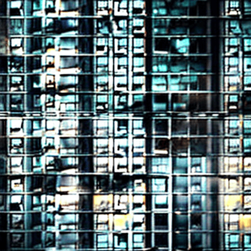 AI generated: Create beautifull wallpaper city night with burned buildings cinematic scene