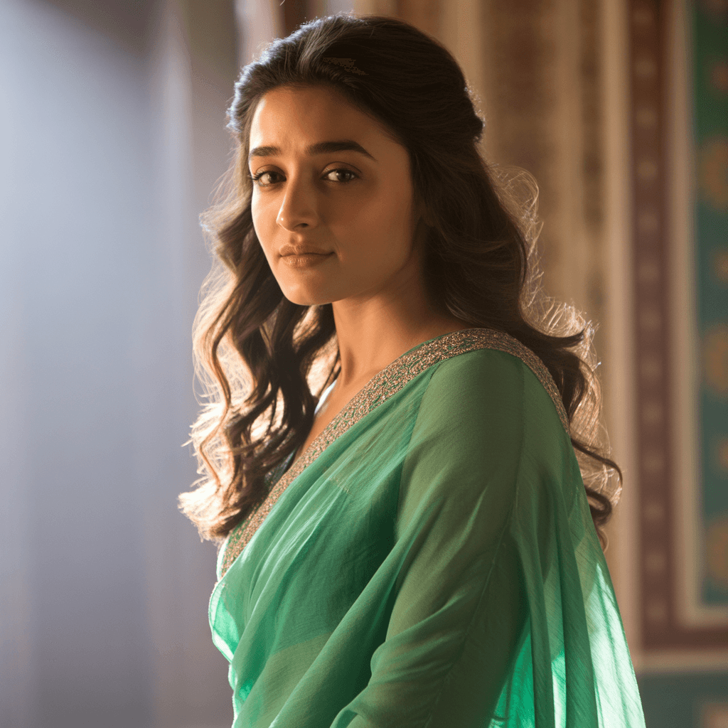 AI generated: Alia bhatt