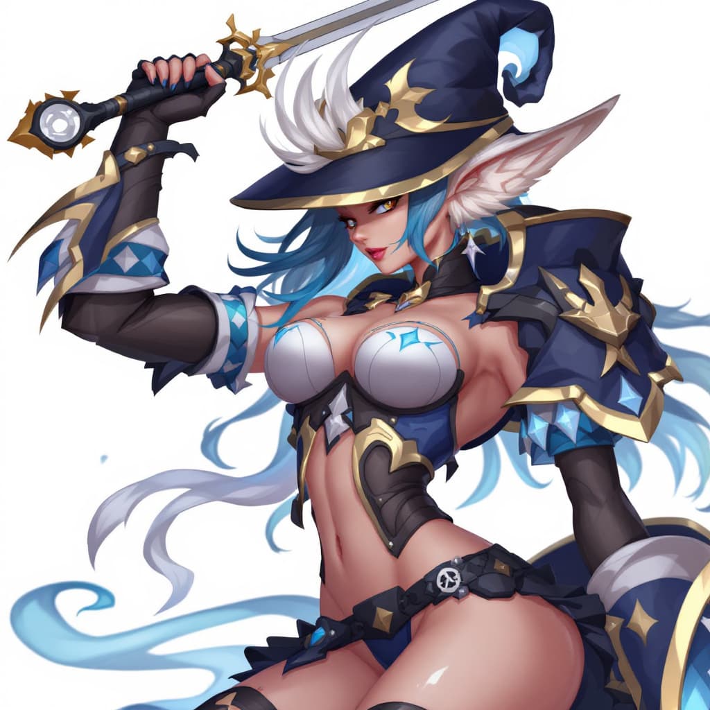 AI generated: Ashe from overwatch