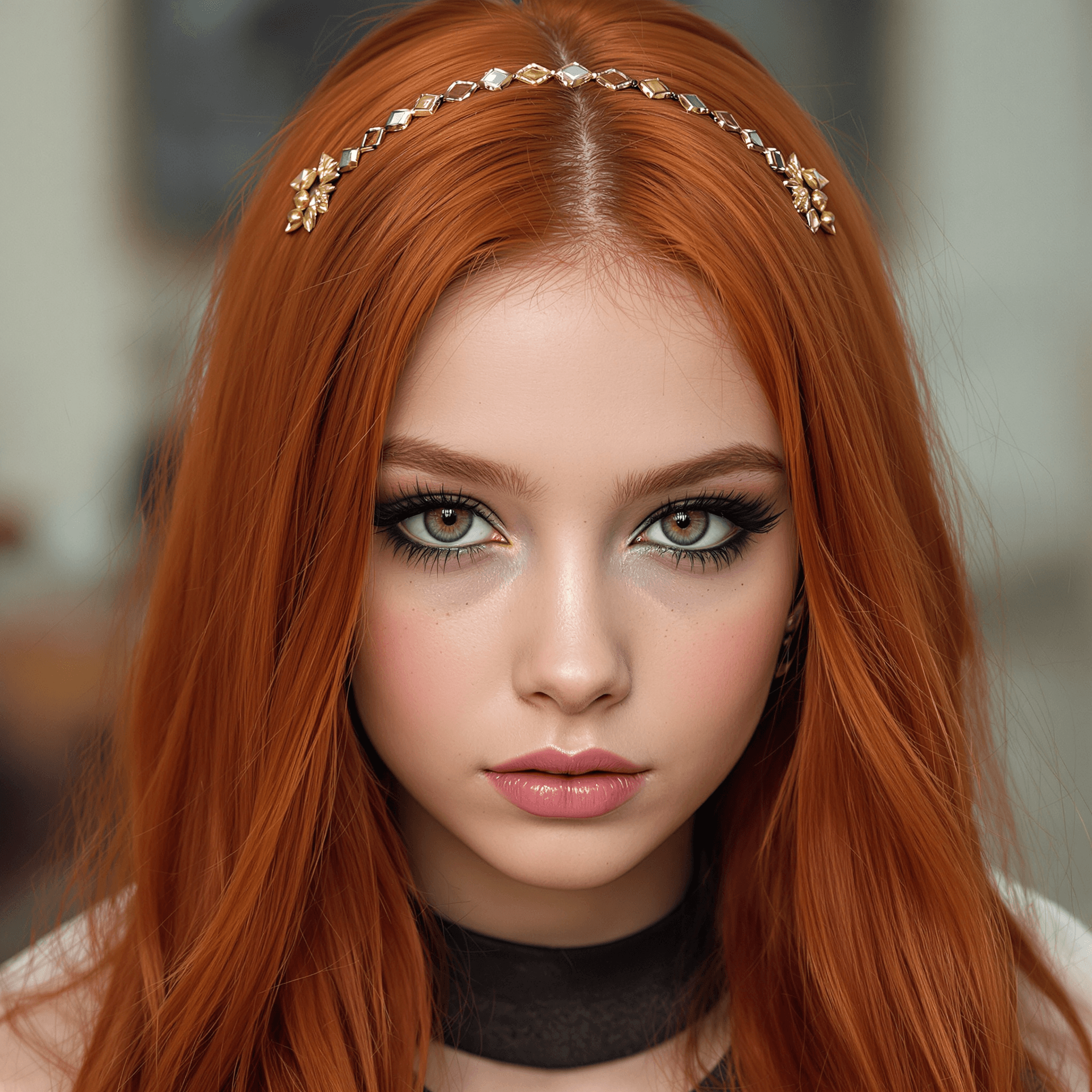 AI generated: a professional photo of an exceptionally beautiful girl in the world, (young tween) (futuristic),(ma...