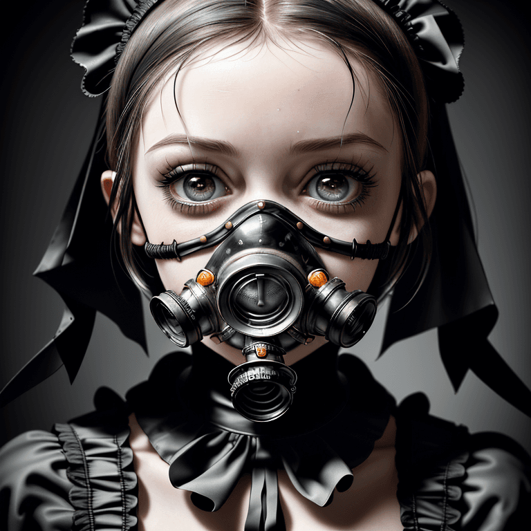 AI generated: (hyperrealism : 1. 4), (award winning: 1. 4) (masterpiece photo: 1. 4) BREAK 
photo of a gothic girl...