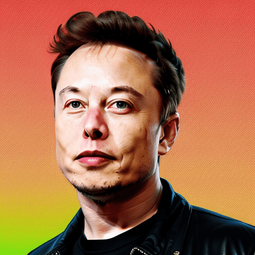 AI generated: elon musk  ,high detail, pop art style . 8k