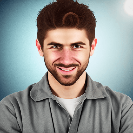 AI generated: generate a image of a person that is a mechanic. the image should be real life looking. Make sure it...