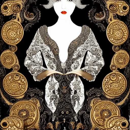 AI generated: Oil painting, high resolution 8k, ERTE' master painter, Byzantine artwork, intricate background,
you...