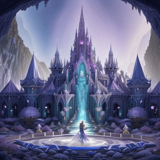 AI generated: Embark on a delightful escapade to the Crystal Empire, a place of wonder and enchantment. Imagine a ...