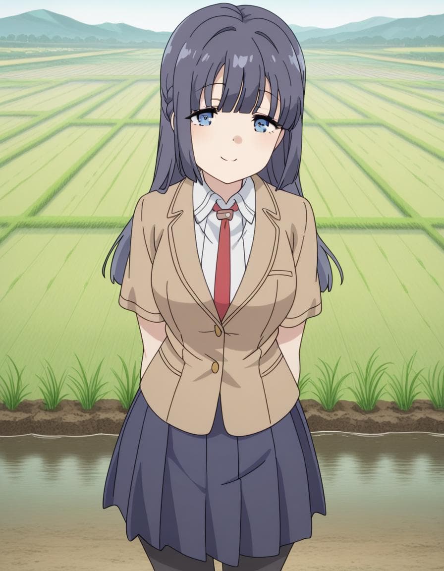 Shouko Makinohara (牧之原 翔子) - Aobuta: Rascal Does Not Dream of Bunny Girl Senpai (青春ブタ野郎はバニーガール先輩の夢を見ない)