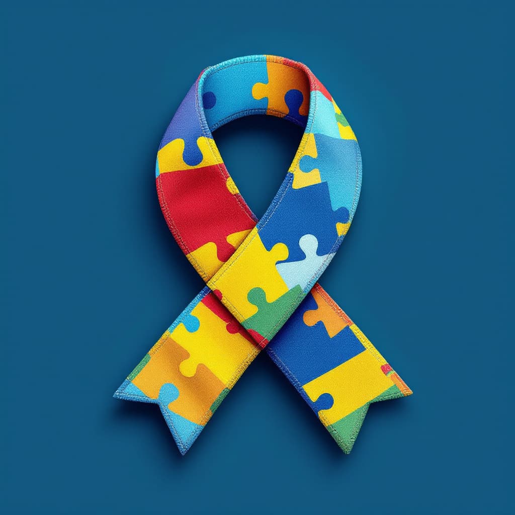 AI generated: diseñame una imagen sobre el 2 de abril dia de la concientizacion del autismo para publicarla en mi ...
