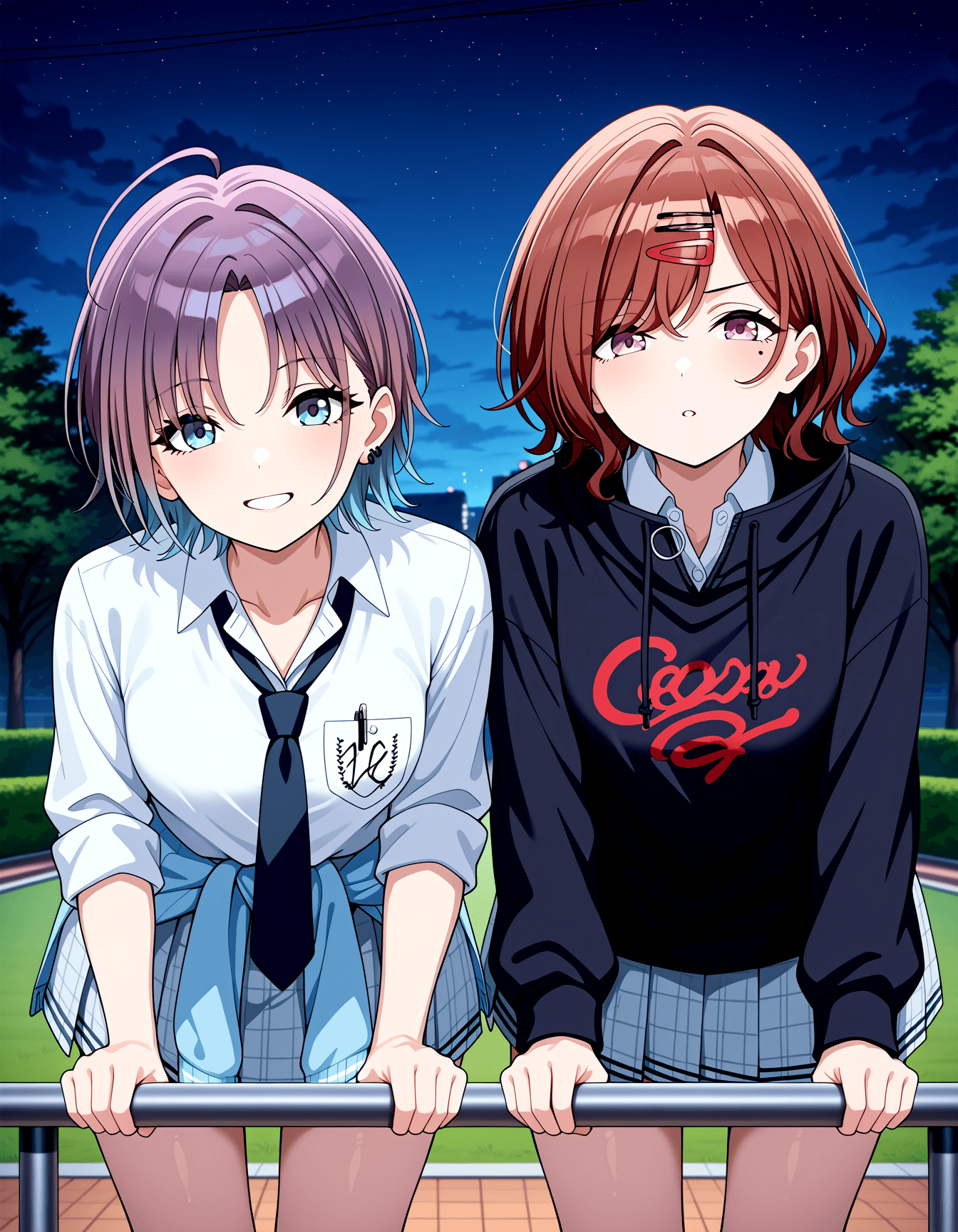 鉄棒 Hands on Horizontal Pole/Railing [IllustriousXL]