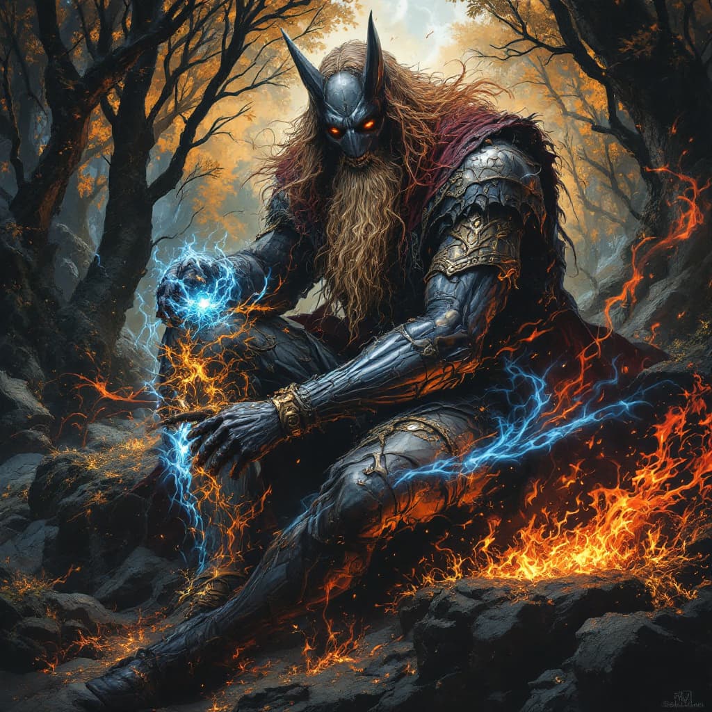 AI generated: arcane style