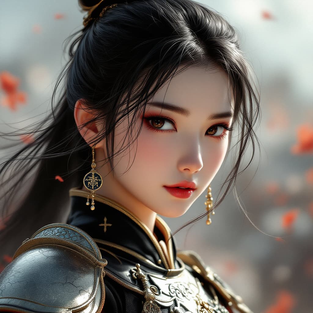 AI generated: AI Painting: National Style Mulan Image Design 
Do you want to design a Mulan image full of Chinese ...