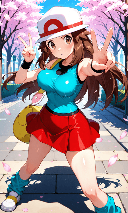 [ILLUST] Leaf | Pokémon Red & Green