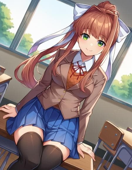 Monika (モニカ) - Doki Doki Literature Club