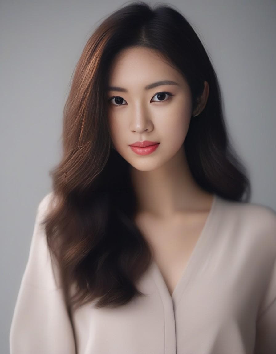 AI generated: 20 year old brunette, woman portrait, full body, beautiful face, perfect face, deliberate, masterpie...