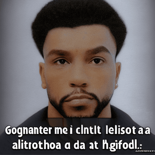 AI generated: generate another image of another inmate. Make sure it is a headshot
