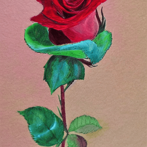 AI generated: A rose