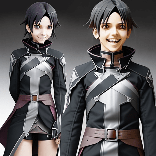 AI generated: create a designe like laughing coffin from sword art online 

