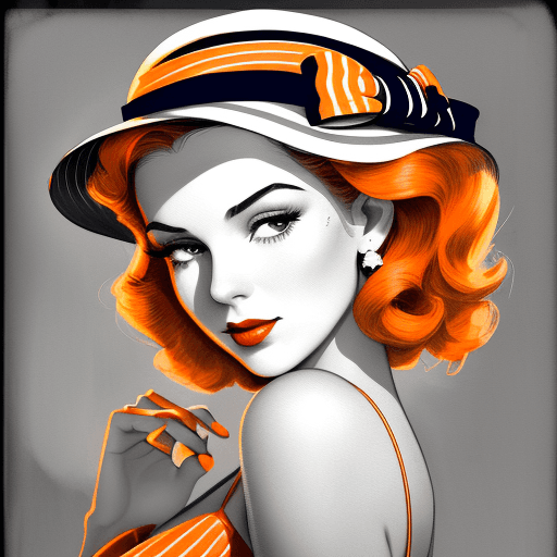 AI generated:  Frottage style Old Hollywood glamour Dian Bernardo ,Charlie Bowater Fabian Perez A stunning retro 1...