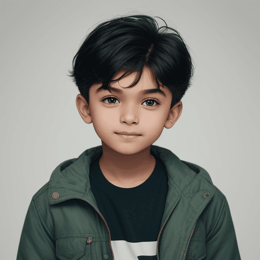 AI generated: Make a same photo replace the YouTube logo and the boy with a 24 year old boy wearing a jacket and t...