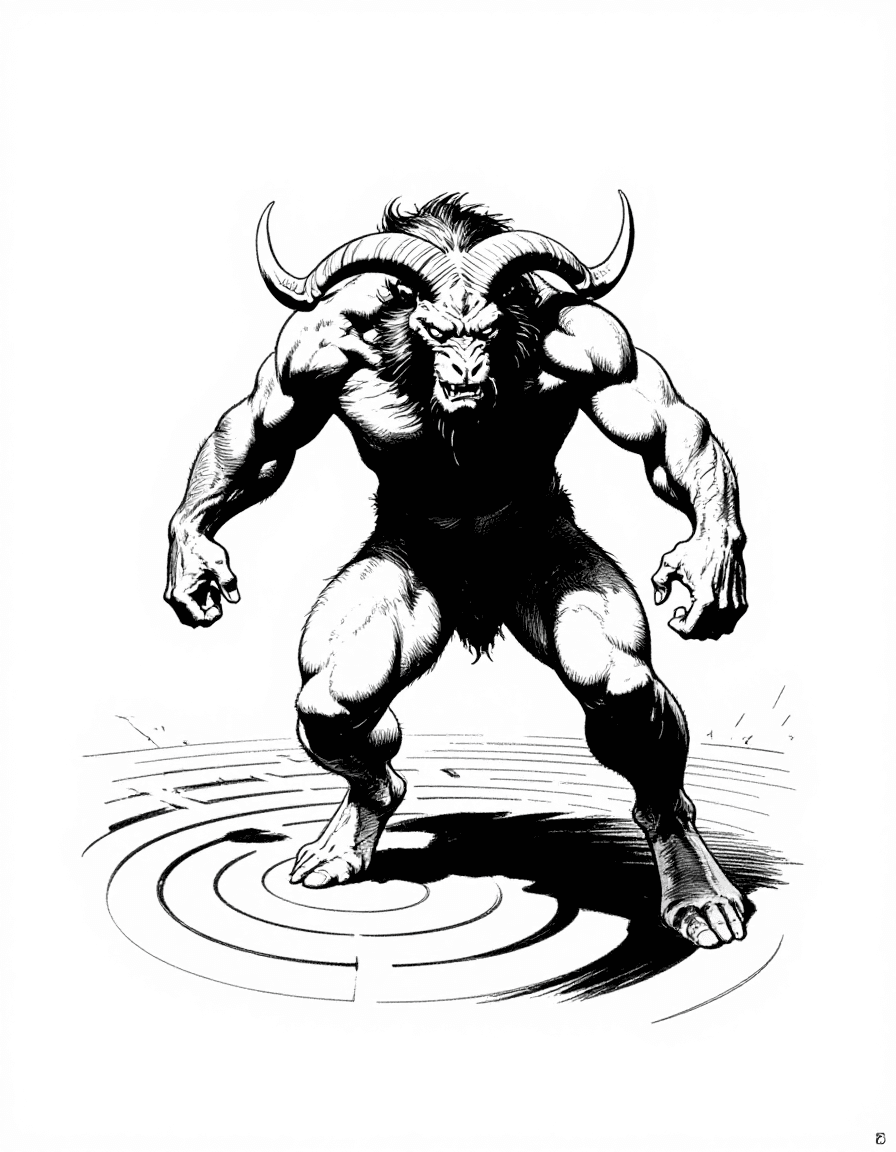 FRAZETTA Ink Style - Image 4