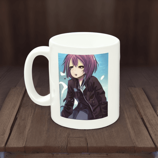 AI generated: Anime girl  8k mug shot cool girl badass chainsawman anime artstyle