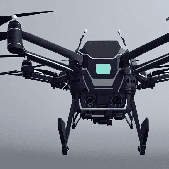 AI generated: Hyper realistic painting of a beautiful dron in an film, hyper detailed, anime, by anime artist, tre...