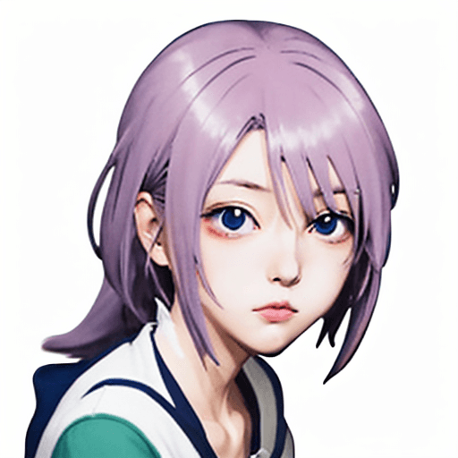 AI generated: simple anime sticker