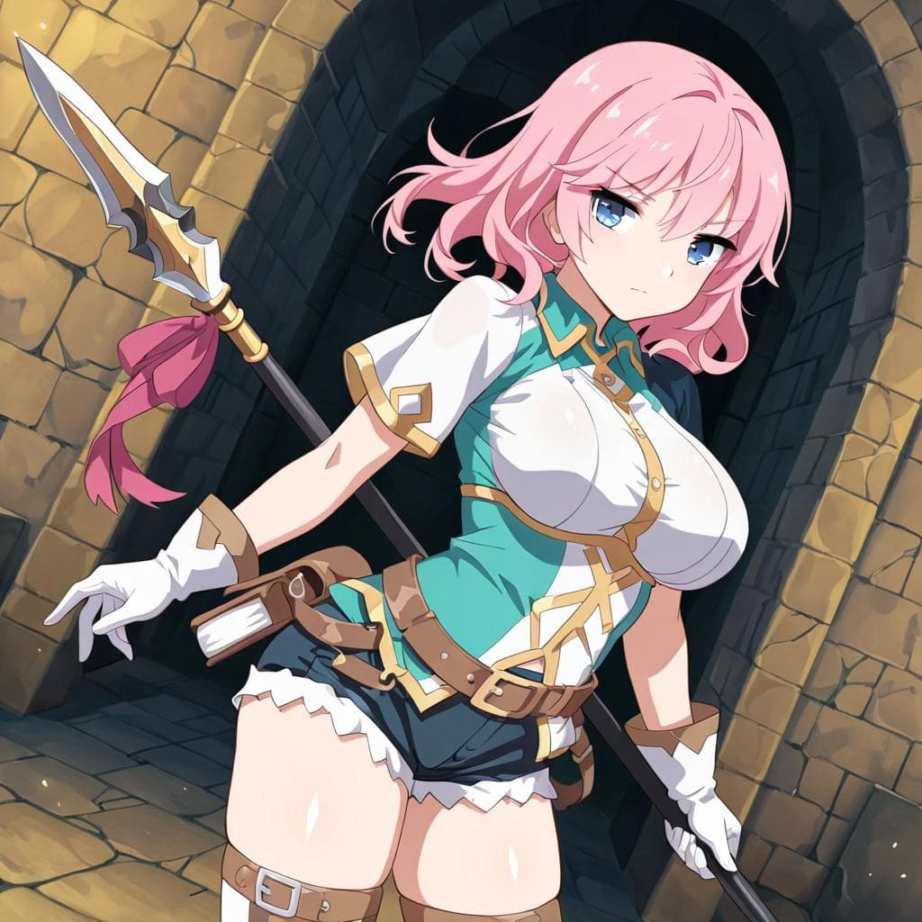 Monster Girl Set (Sakura Dungeon): Abyss Mimic, Fox Archer, Spear Warrior, Witch, Wand Witch, Sword Witch, Whip Wielder