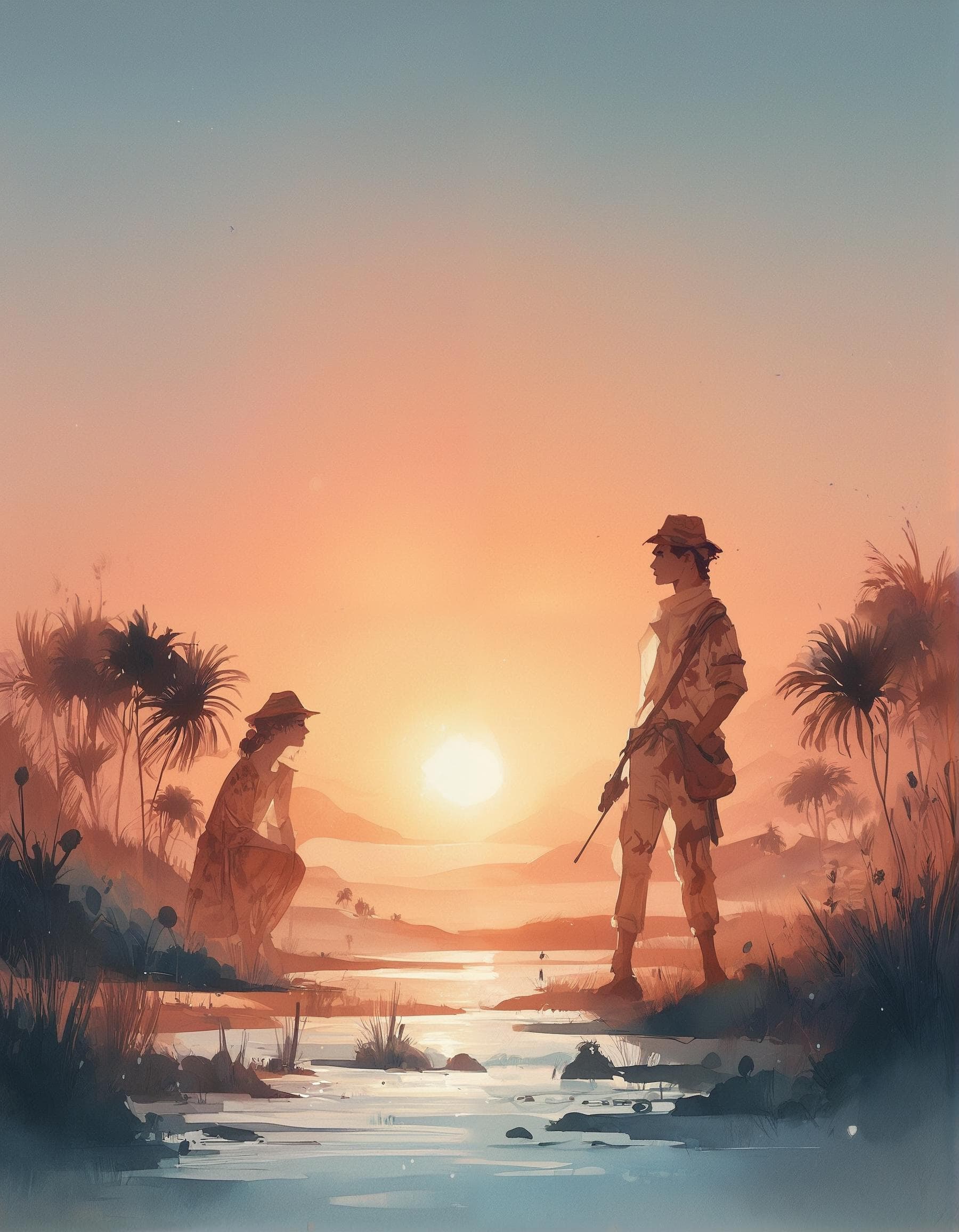 Rough Water Colors - Image 1